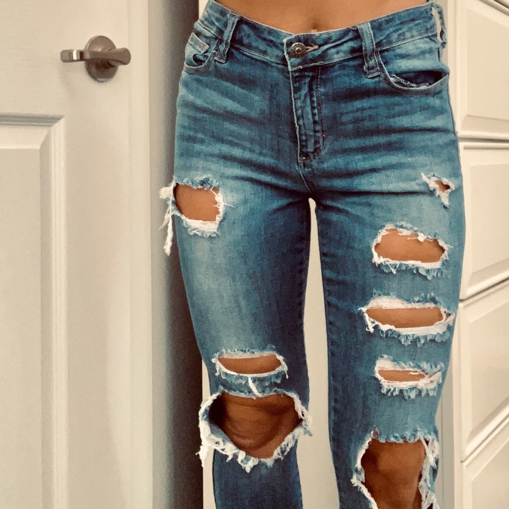 Trendy Ripped Jeans - from boutique in CO !